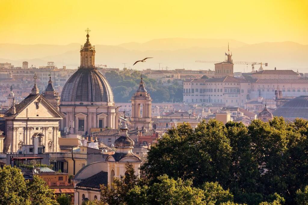 Gianicolo Elegant Art Oasis Apartment Rome Exterior photo
